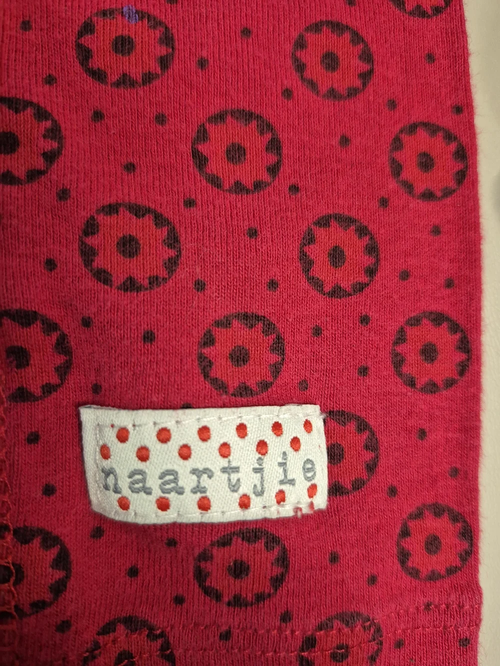 Gymboree Red Plaid Dress & Naartjie Kids Red Leggings Set 12-18 Months